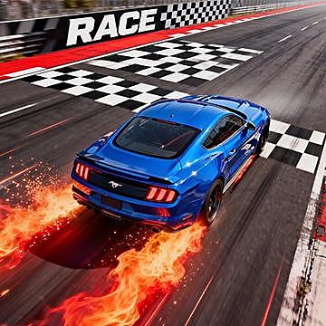VGEFG Drag Race 3D game cover for racing browser play
