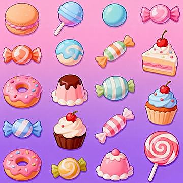 VGEFG Sweet Cookie game cover for girls browser play